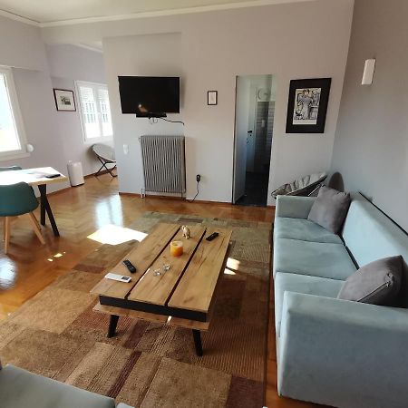 Penthouse Spacious W Super Wifi & Terrace, 2 Min From Metro Atina Dış mekan fotoğraf