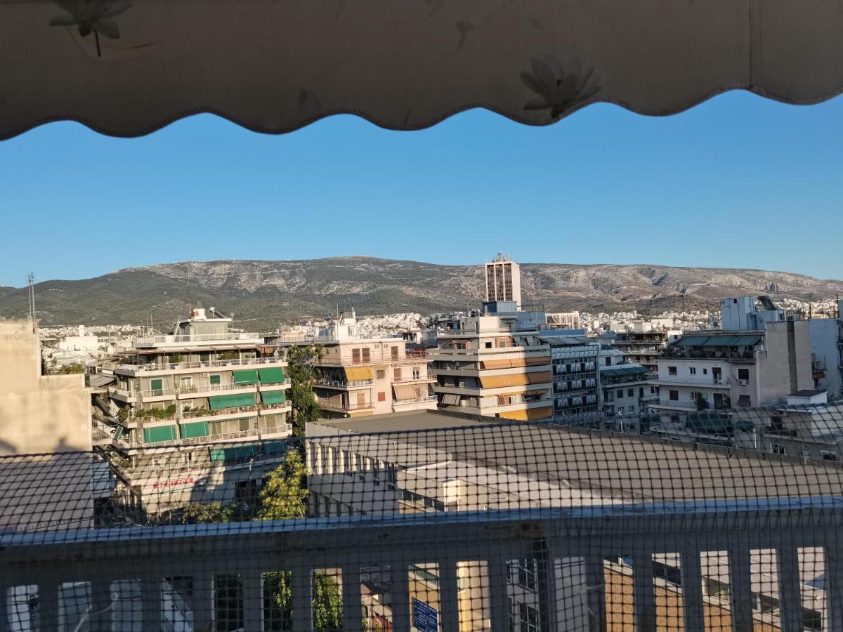 Penthouse Spacious W Super Wifi & Terrace, 2 Min From Metro Atina Dış mekan fotoğraf