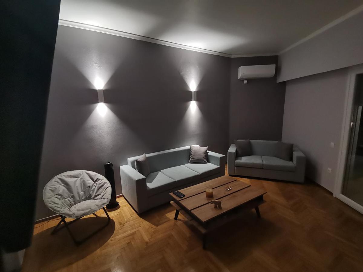Penthouse Spacious W Super Wifi & Terrace, 2 Min From Metro Atina Dış mekan fotoğraf