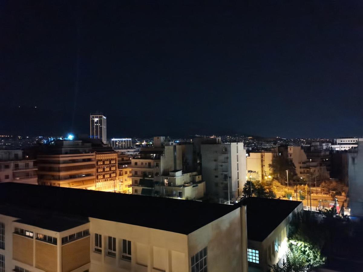 Penthouse Spacious W Super Wifi & Terrace, 2 Min From Metro Atina Dış mekan fotoğraf